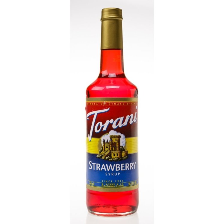 TORANI STRAWBERRY SYRUP