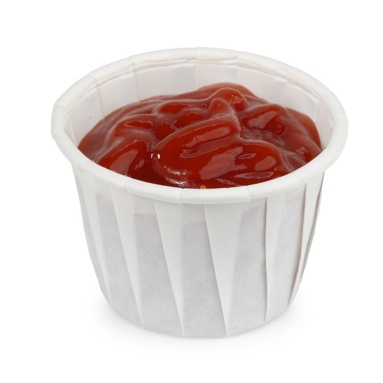MONOGRAM CUP PAPER 1 OZ WHITE PLATED