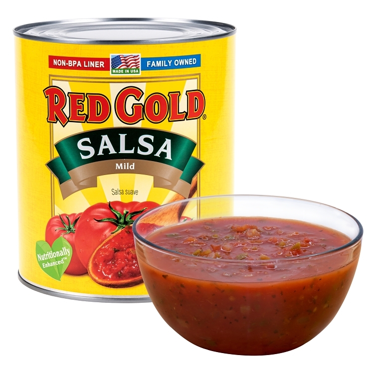 RED GOLD SALSA MILD CANNED SHELF STABLE SAUCE