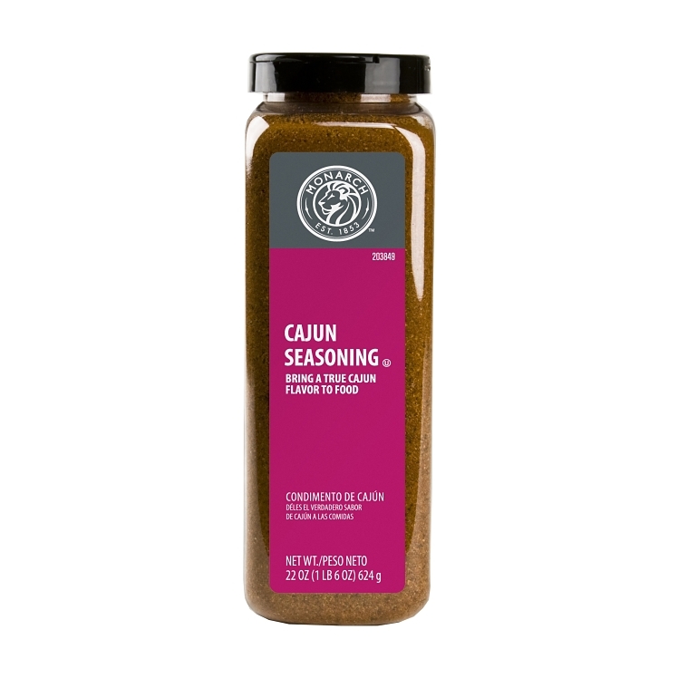 MONARCH SEASONING CAJUN GRANULATED PLASTIC SHAKER