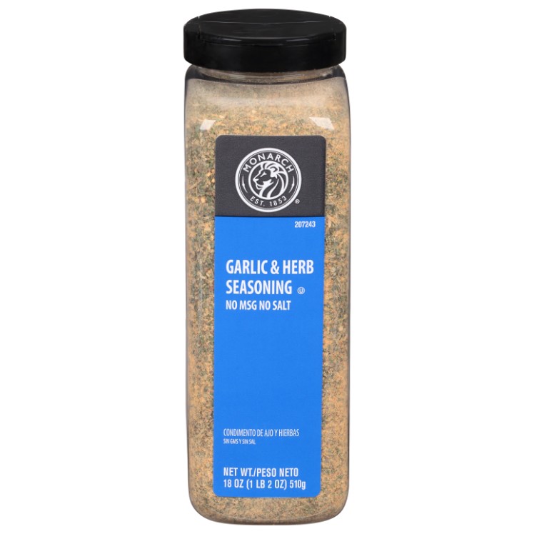 MONARCH GRANULATED GARLIC HERB  SEASONING