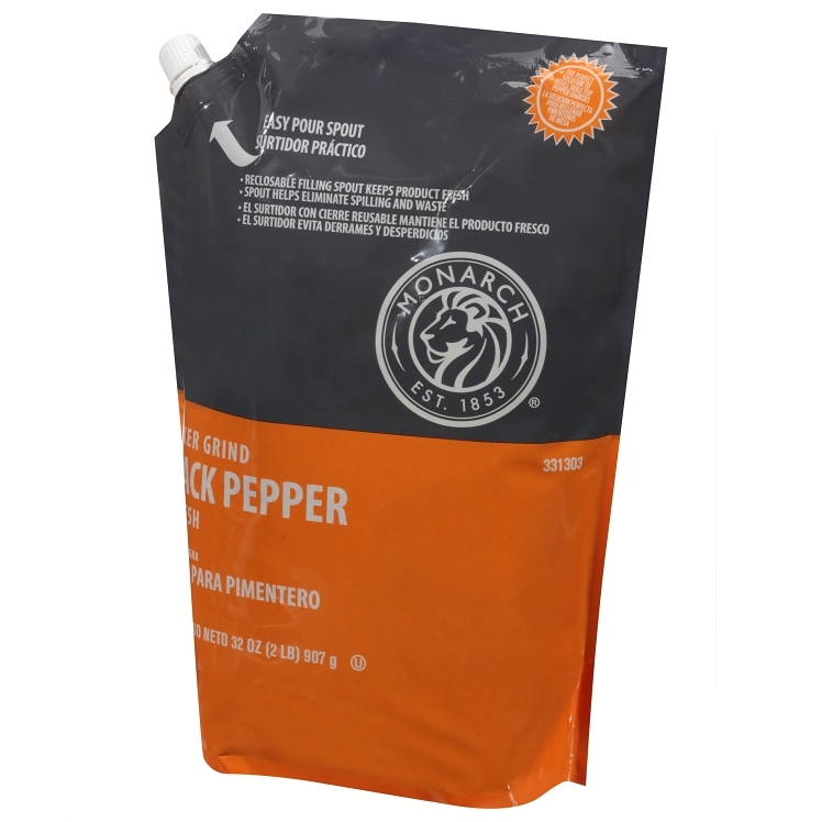 MONARCH GROUND BLACK PEPPER POUCH 30M