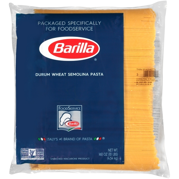 BARILLA THIN SPAGHETTI SHELF STABLE