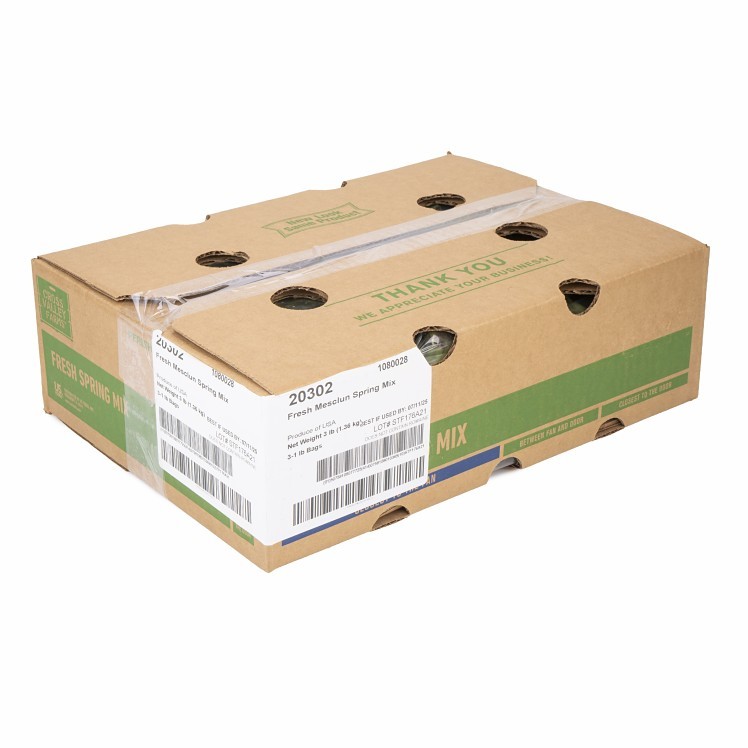 CROSS VALLEY FARMS SALAD MIX MESCLUN SPRING BAG