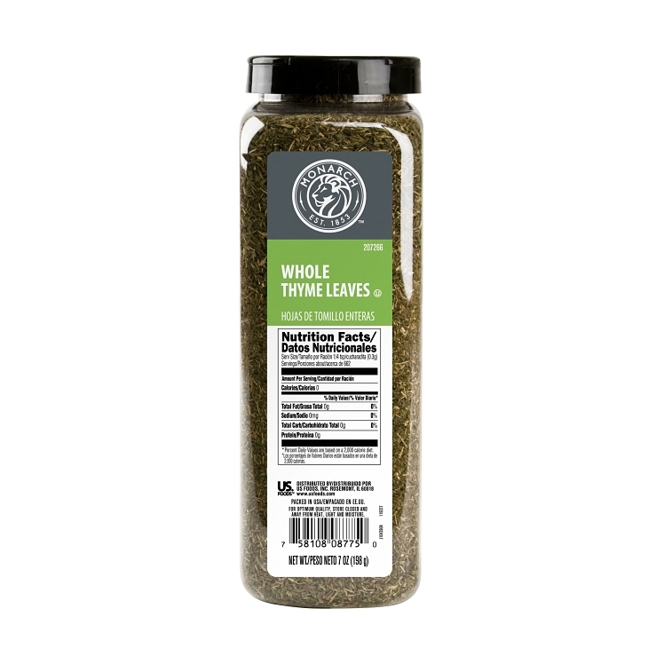 MONARCH SPICE THYME LEAF DRIED