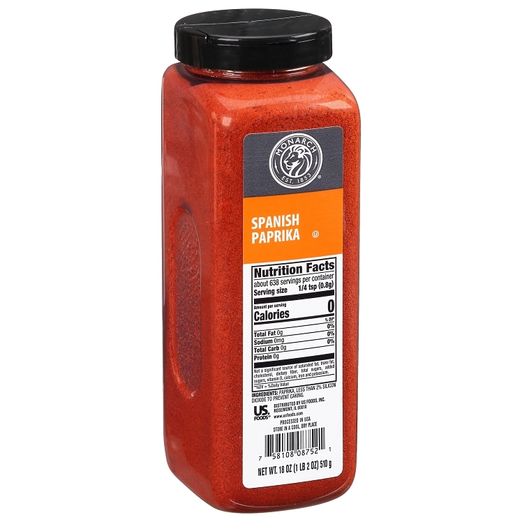 MONARCH SPICE PAPRIKA SPANISH GROUND PLASTIC SHAKER