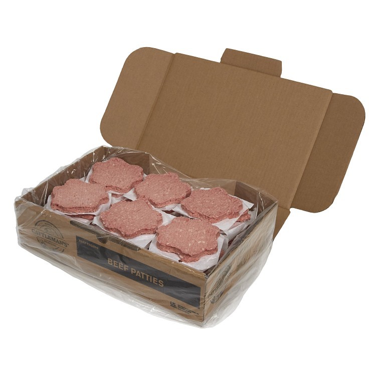 CATTLEMAN'S SELECTION 80% LEAN HOMESTYLE 4 OZ. GROUND BEEF PATTIES