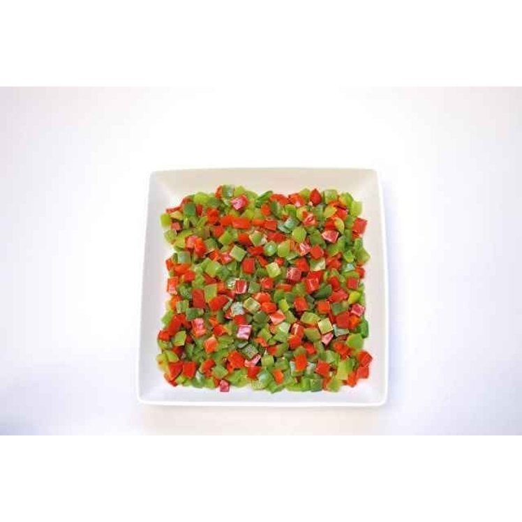 MONARCH DICED RED AND GREEN BELL PEPPER FROZEN