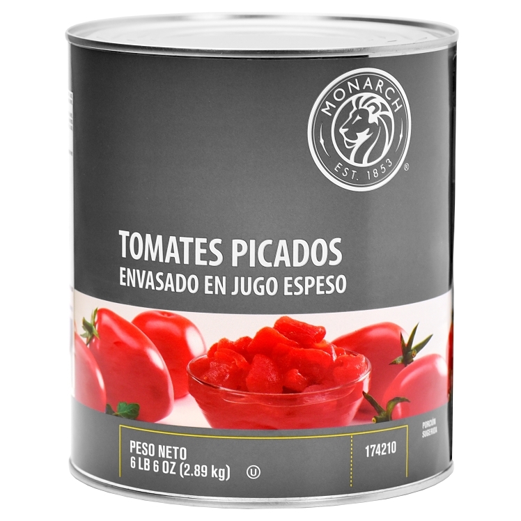 MONARCH-D TOMATO DICED 1 INCH IN JUICE HEAVY PACK