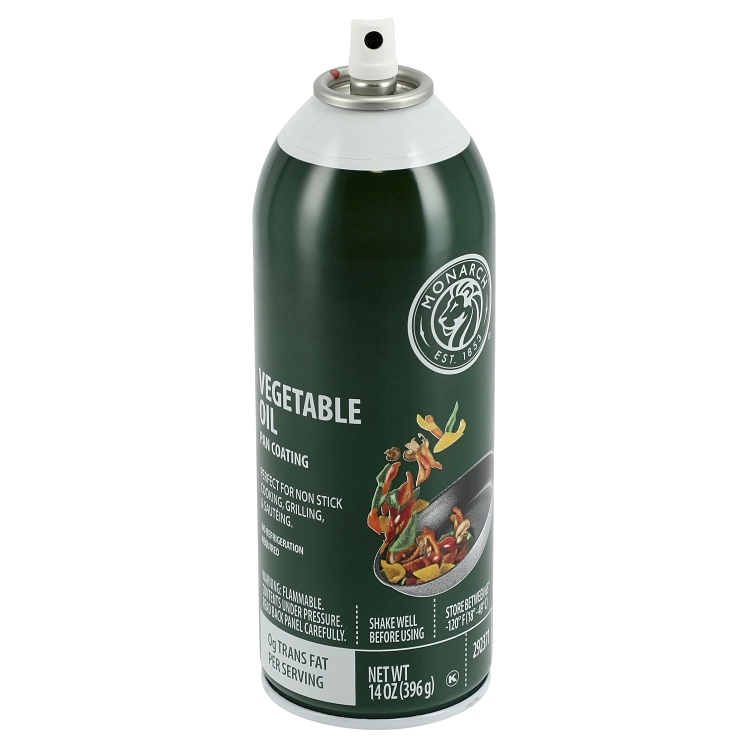 MONARCH PAN COATING SOYBEAN OIL BASED