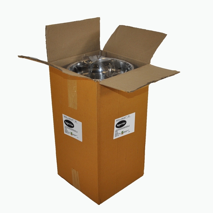 SUPERIOR / CES INSERT PAN 11 QUART ROUND STAINLESS STEEL MIRROR