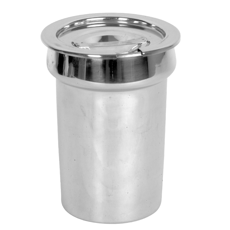 SUPERIOR / CES INSERT PAN 11 QUART ROUND STAINLESS STEEL MIRROR