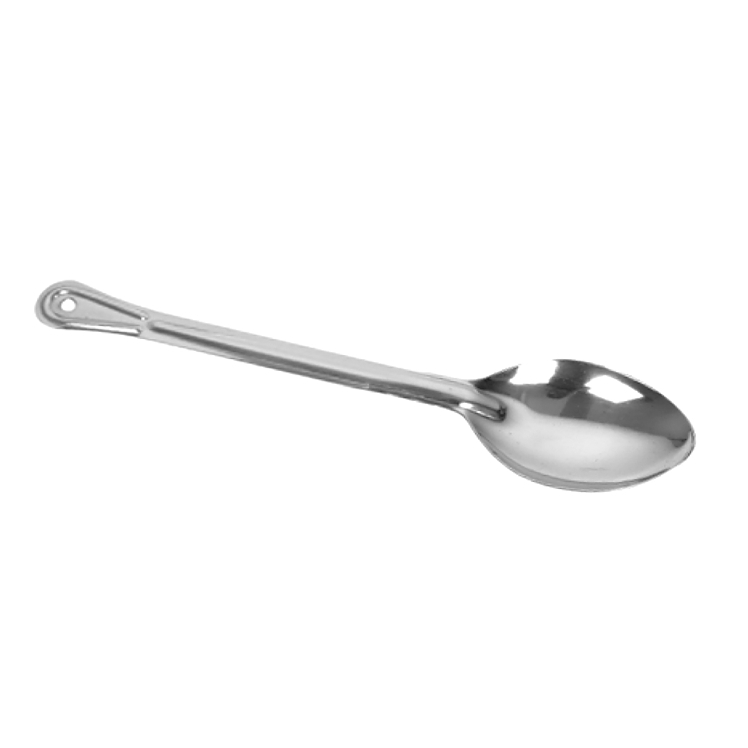 VALU PLUS SERVING SPOON, SOLID 11 INCHES STAINLESS STEEL