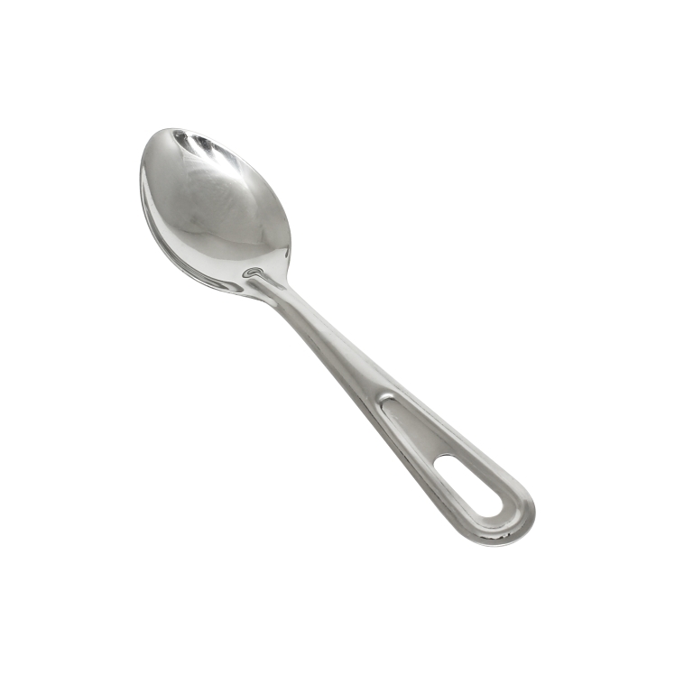 VALU PLUS SERVING SPOON, SOLID 11 INCHES STAINLESS STEEL