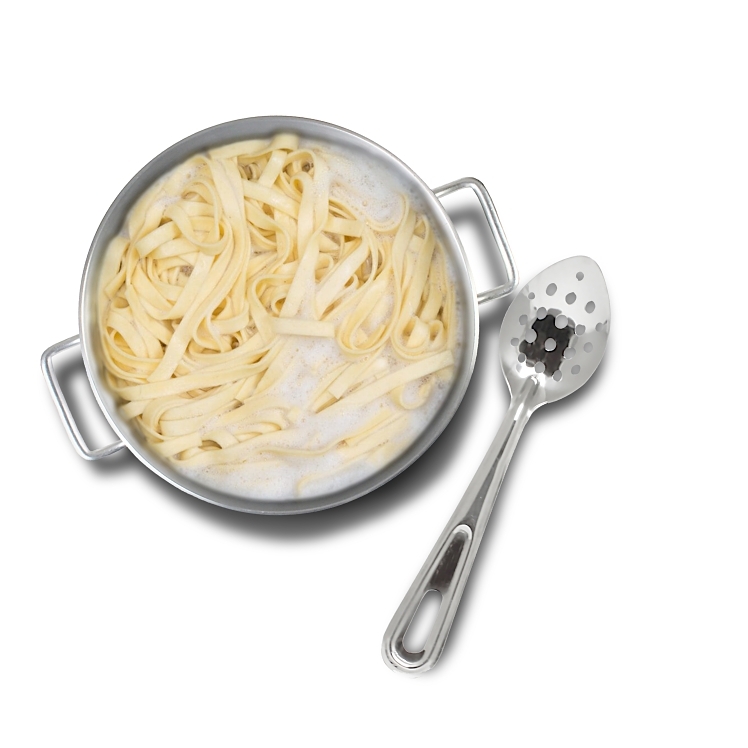VALU PLUS SPOON SERVING PERFORATED 11 INCH STAINLESS STEEL