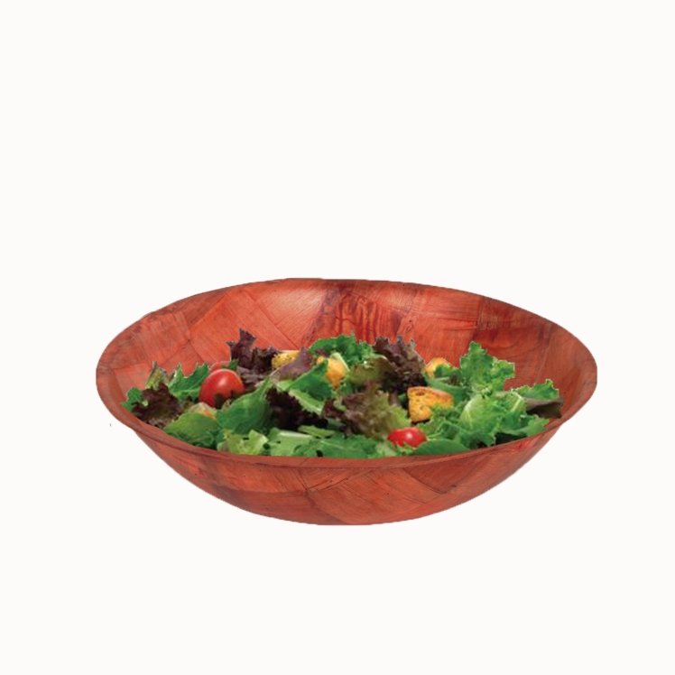 SUPERIOR / CES WOVEN WOOD BOWL, SALAD 8 INCH