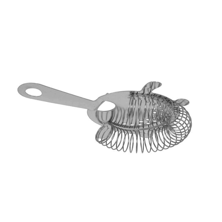 SUPERIOR CES STRAINER COCKTAIL STAINLESS STEEL 4 PRONG