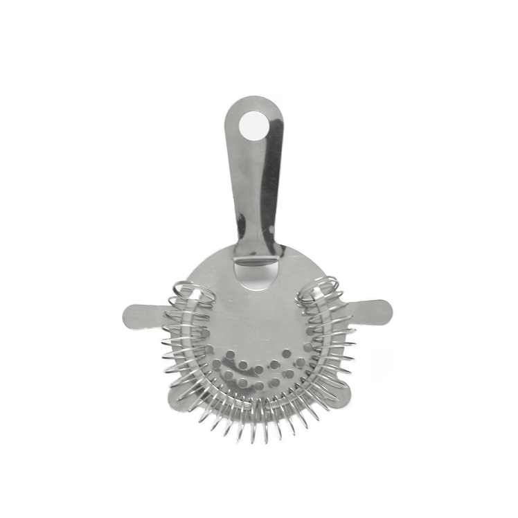 SUPERIOR CES STRAINER COCKTAIL STAINLESS STEEL 4 PRONG