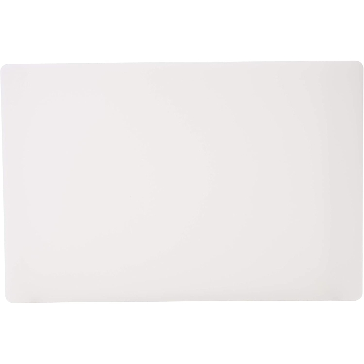 SUPERIOR/CES WHITE PLASTIC CUTTING BOARD 18X24X0.5 INCH