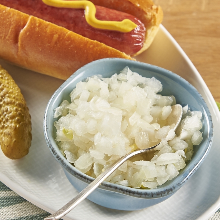 CROSS VALLEY FARMS YELLOW ONION DICED 1/2 PALLET PACK