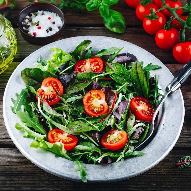 CROSS VALLEY FARMS MESCLUN SPRING SALAD MIX BAG