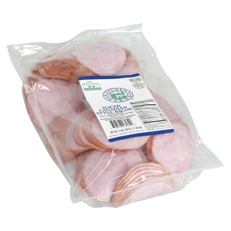 PATUXENT FARMS CANADIAN-STYLE BACON SLICED