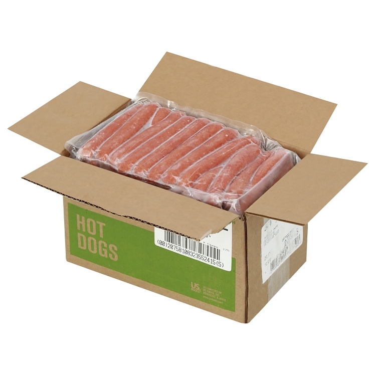 PATUXENT FARMS BEEF HOT DOGS 6 INCH 10/1