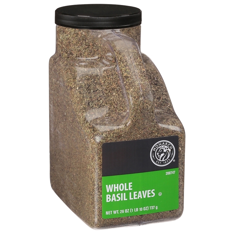 MONARCH BASIL LEAF DRIED SPICE BOX