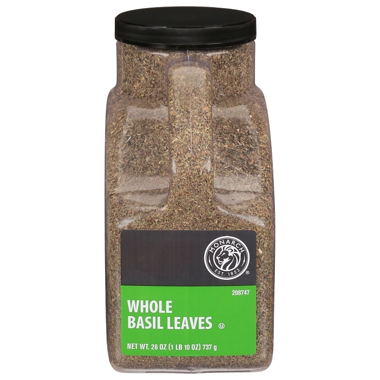 MONARCH BASIL LEAF DRIED SPICE BOX