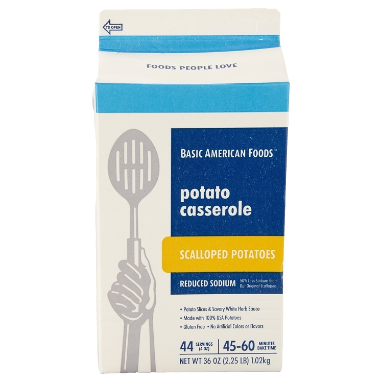 BASIC AMERICAN FOODS INSTANT SLICED POTATOES