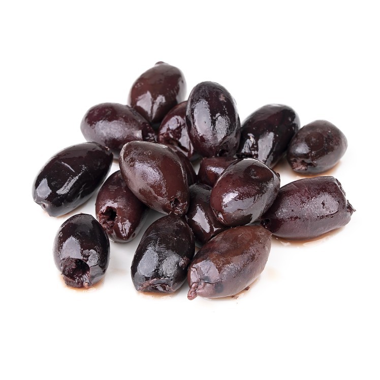 RYKOFF SEXTON OLIVE KALAMATA PITTED JUMBO IMPORTED GREECE