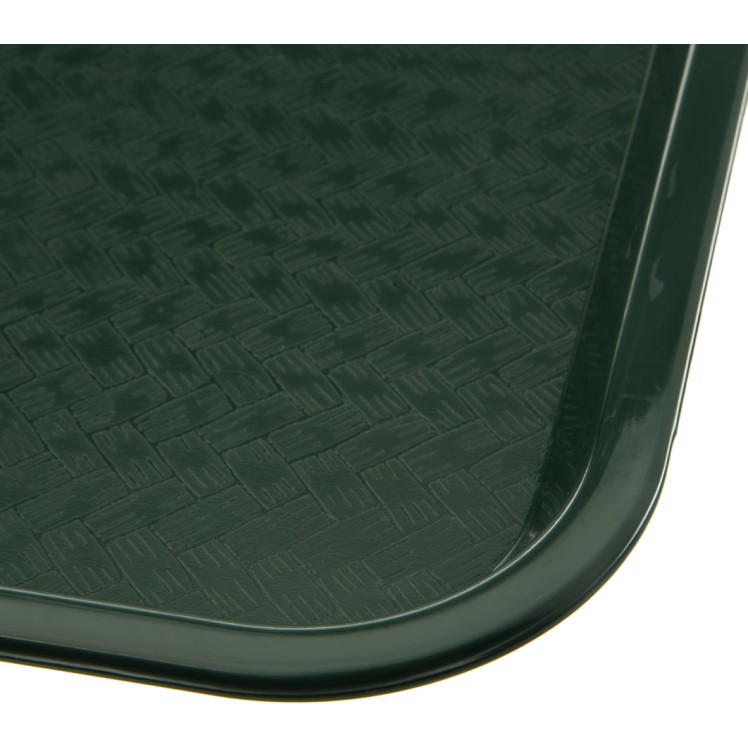CARLISLE FOODSERVICE PRODUCTS CAFE TRAY 12X16 POLYPROPYLENE FOREST GREEN RETAIL PACK