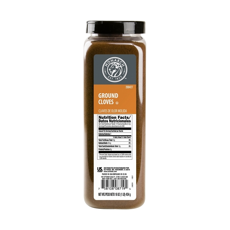 Monarch Ground Cloves in Plastic Shaker Bottle