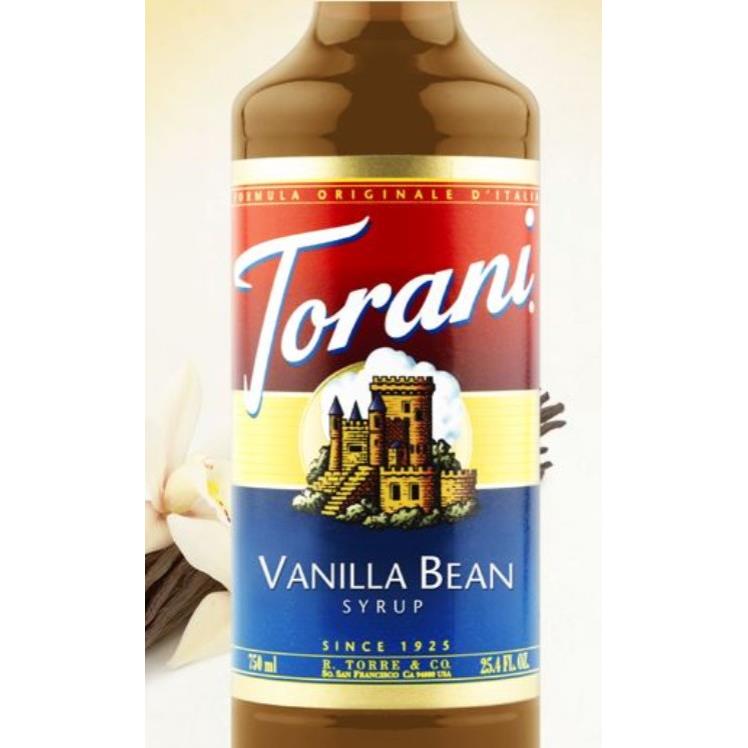 TORANI VANILLA BEAN SYRUP