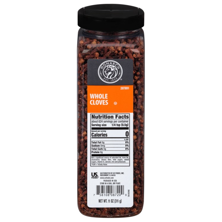 MONARCH SPICE CLOVE WHOLE PLASTIC SHAKER