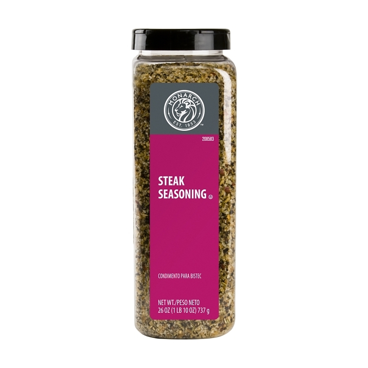 MONARCH COARSE STEAK  SEASONING