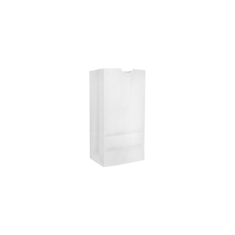 MONOGRAM GROCERY BAGS WHITE 2 LB