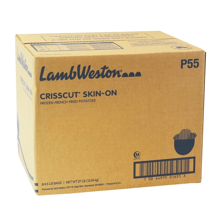 LAMB WESTON SUPREME CRISSCUT SKIN ON FRY FROZEN