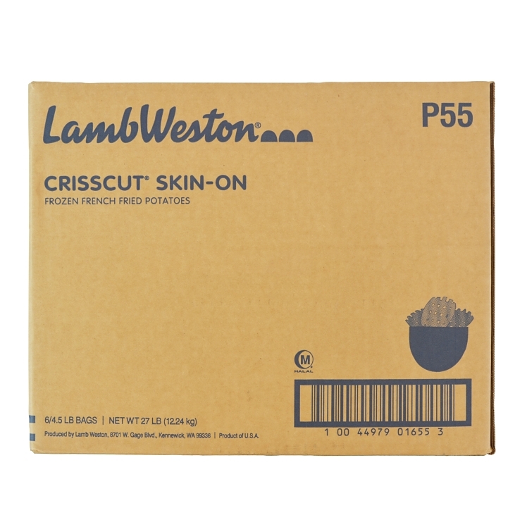 LAMB WESTON SUPREME CRISSCUT SKIN ON FRY FROZEN