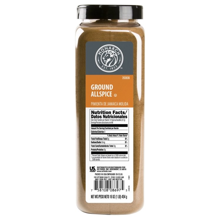 MONARCH GROUND ALLSPICE PLASTIC SHAKER