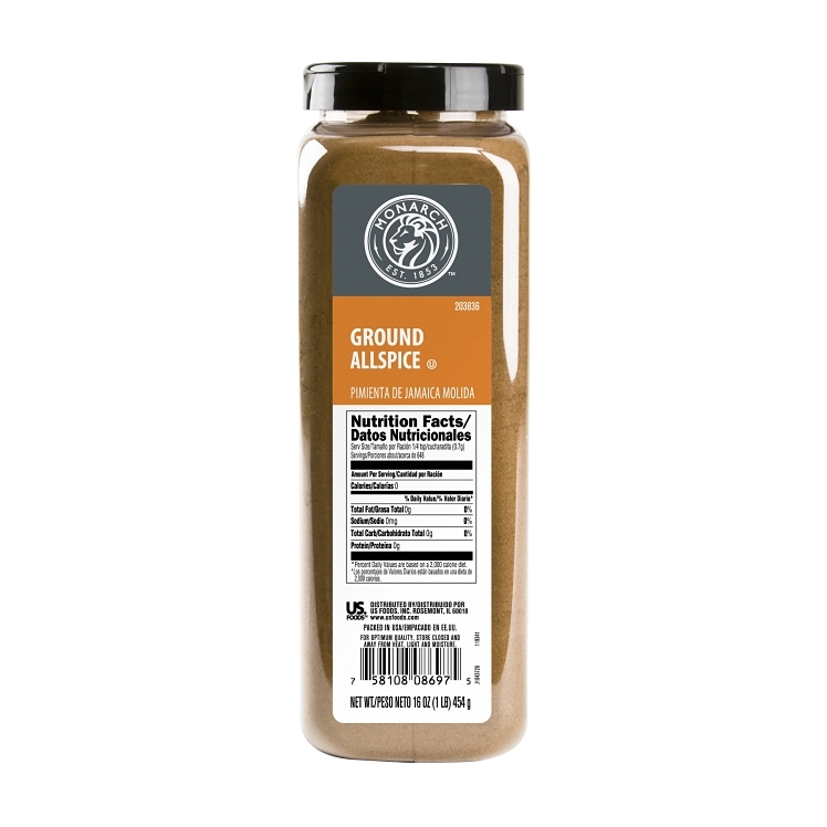 MONARCH GROUND ALLSPICE PLASTIC SHAKER