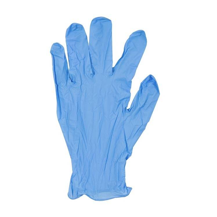 HANDGARDS NITRILE BLUE POWDER FREE EXTRA LARGE GLOVES