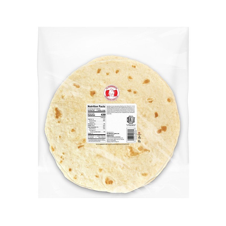 TORTILLA, FLOUR 14  PRSSD SHLF