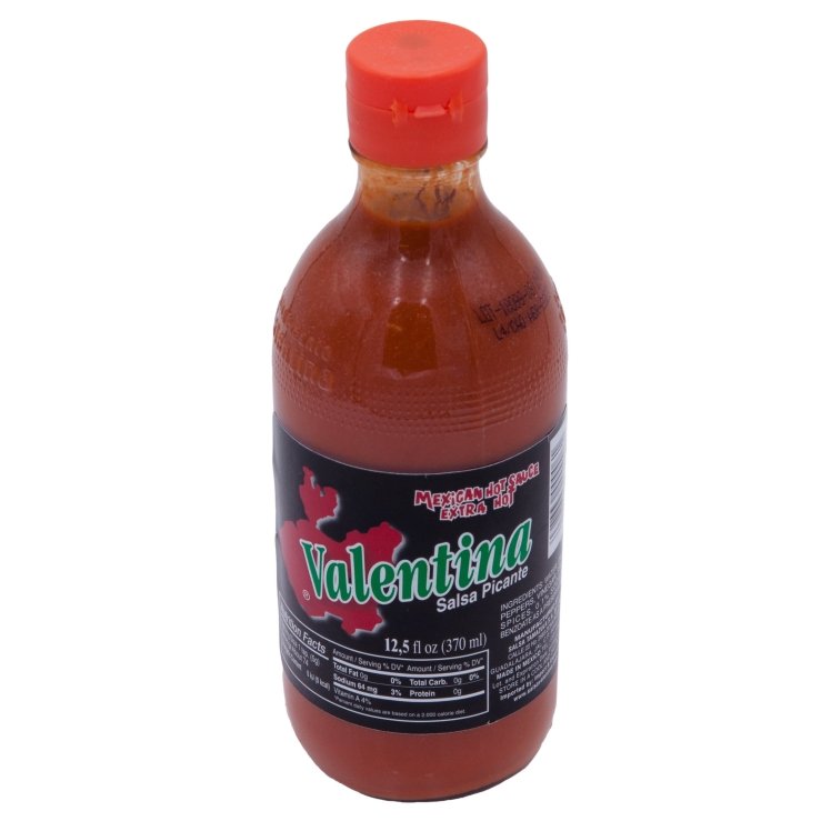 VALENTINA HOT SAUCE SHELF GLASS BOTTLE