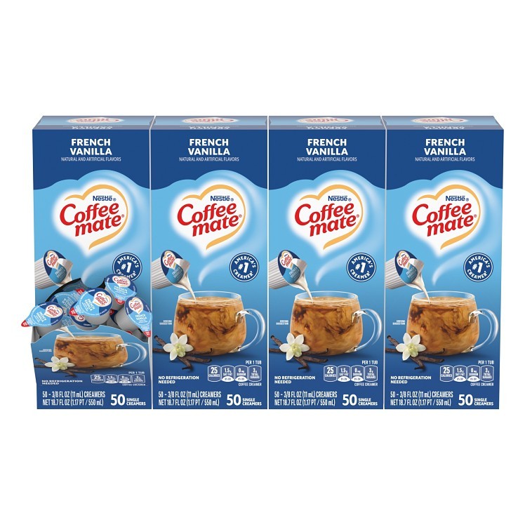 COFFEE MATE CREAMER SINGLES FRENCH VANILLA