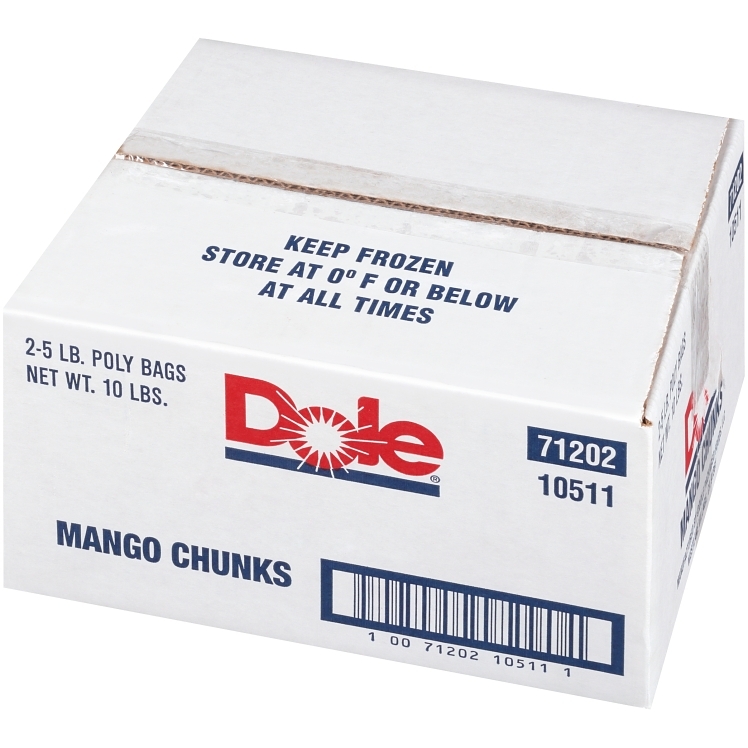 DOLE PACKAGED MANGO CHUNK IQF