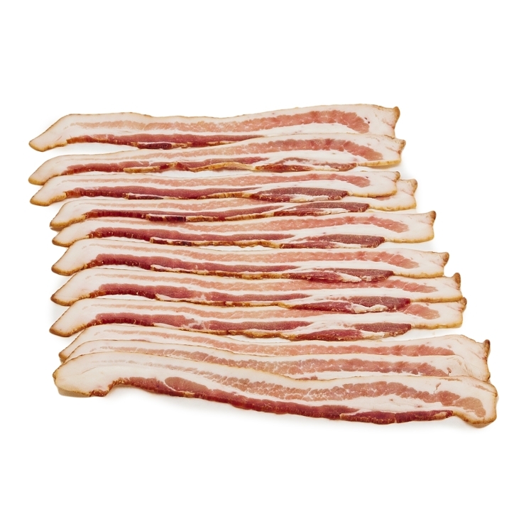 PATUXENT FARMS BACON PORK 18-22 COUNT LAID OUT