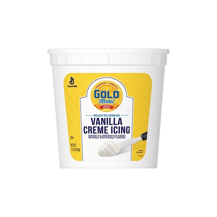 GOLD MEDAL ICING VANILLA CREAM READY TO USE SHELF STABLE
