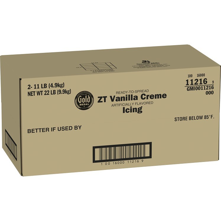 GOLD MEDAL ICING VANILLA CREAM READY TO USE SHELF STABLE