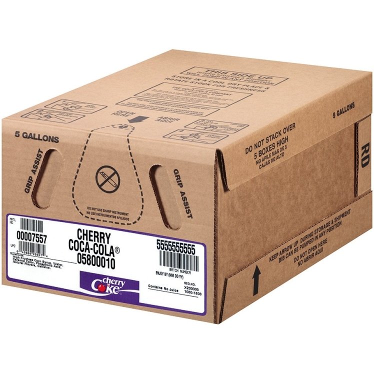 COCA-COLA BAG-IN-BOX FOUNTAIN CHERRY COKE